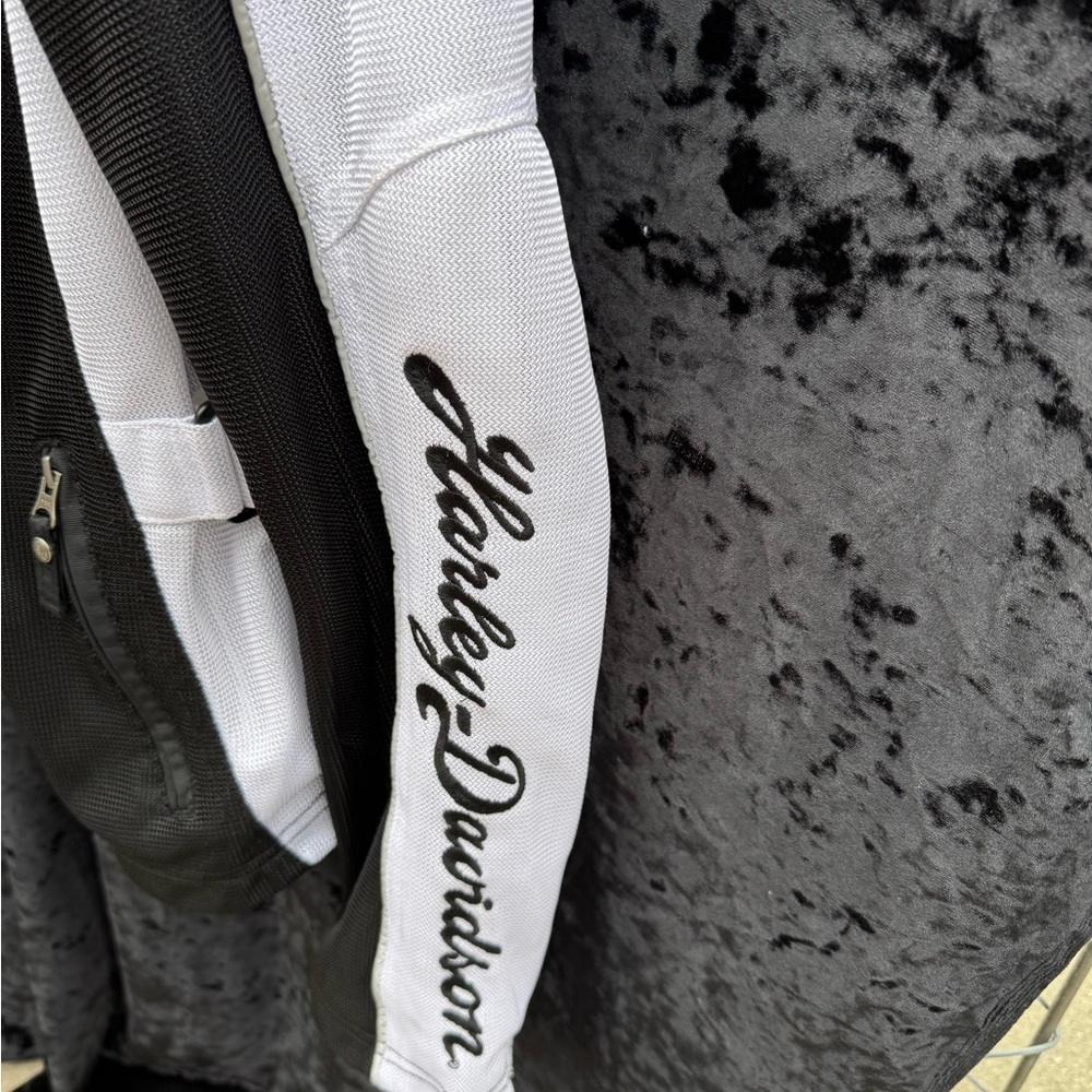 Harley-Davidson Black and White Jacket - Picture 2 of 7